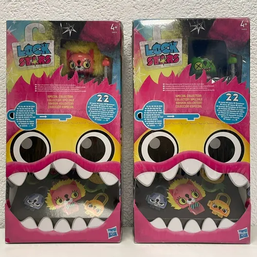 2x Hasbro Lockstars special collection 22 Überraschungen Schlüsselanhänger - NEU