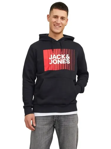 JACK & JONES JJECORP Logo Sweat Hood Play NOOS - Kapuzenpullover für Herren von JACK & JONES, bequem und stylisch für jeden Anlass.