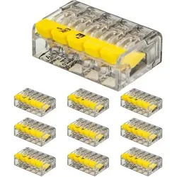Eltropa Steckklemme (10 Stück) Typ Ehk - Klemme Für 5 Flexible & Massivleiter 0,2 Bis 2,5 Mm2