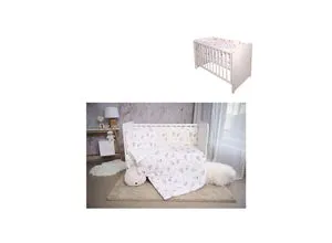 Lorelli Babybettwäsche Set Smile 6-teilig Beige 140x95 - Das 6-teilige Babybettwäsche-Set Smile von Lorelli bietet eine gemütliche Ausstattung für Ihr Babybett. Mit einer hochwertigen Decke und Kissen sorgt es für einen angenehmen Schlafkomfort. Ideal für Bettgrößen bis 120x60 cm.