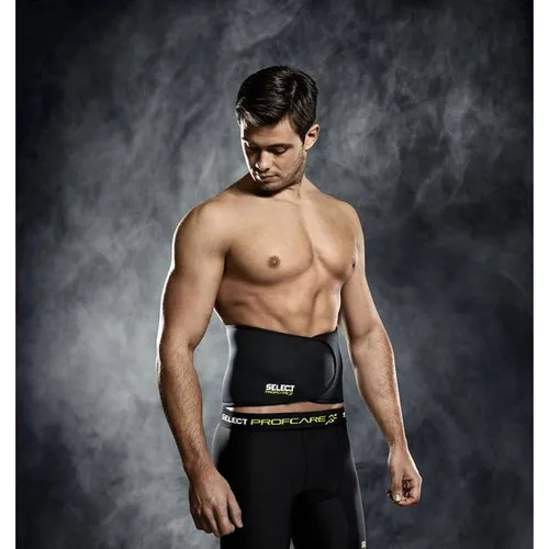 Select Rückenbandage S, schwarz - Stabilität für Ihren Rücken - Arborist Merchandising Root - Bietet Wärme und Halt für den Rücken, mit flexiblem Klettverschluss für individuelle Anpassung.