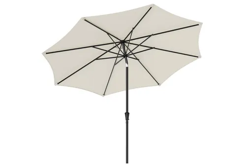 SONGMICS Sonnenschirm Ø340 cm mit UPF 50+ Schutz - Sonnenschirme für Garten & Terrasse, 30° beidseitig neigbar für optimalen Schatten und wasserabweisend, ideal für entspannte Stunden im Freien.