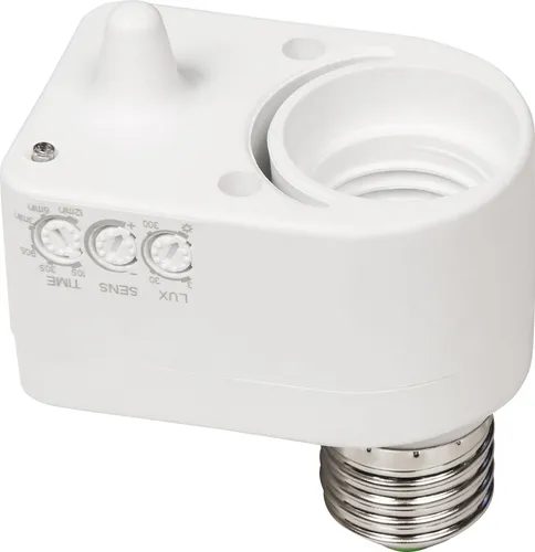 HF / Mikrowellen-Bewegungsmelder McShine mit E27 Fassung ''LX751'', 230V/ 60W