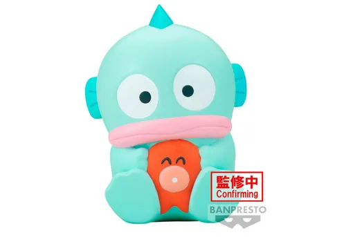 Banpresto Sanrio Characters Sofvimates Hangyodon Figur 11cm - Sammelfigur von Sanrio, 11 cm groß, detailreich und farbenfroh. Ideal für Sanrio-Fans und Sammler, bringt Freude und Nostalgie in jedes Zuhause.