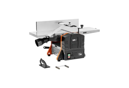 MSW Dickhobelmaschine 2-in-1 - 1500W, 252mm Breite - Elektrohobel, leistungsstark mit 1500 W und 2 scharfen Messern für präzises Hobeln und Abrichten. Ideal für kleine Schreinereien und Heimwerker, mit flexibler Durchlasshöhe von 5-120 mm.