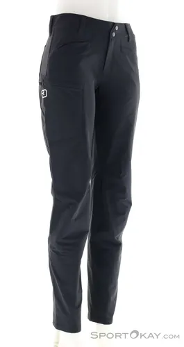 Ortovox Damen Pelmo Hose (Größe M, schwarz) - Wanderhosen für Damen, wasserabweisend mit hervorragender Passform und schlichter Eleganz – ideal für anspruchsvolle Bergtouren.
