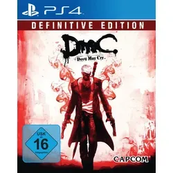 DmC - Devil May Cry: Definitive Edition - Actionspiel für PlayStation 4 mit 1080p und 60fps, inkl. aller DLCs und neuen Modi wie 'Blutiger Palast' für ultimative Kämpfe.