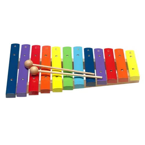 Stagg XYLO-J12RB Sopran Xylophon - Sonstige Hand Percussion, aus hochwertigem Ailanthusholz für einen klaren Klang, ideal für Musikschulen und Hobbyisten.