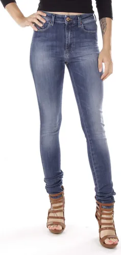 Diesel Skinzee-High R78Q6 Damen Jeans Skinny (Blau, 28W / 34L) - Damen-Jeanshosen, super slim-fit mit hohem Bund für eine schmeichelhafte Silhouette, ideal für trendbewusste Frauen.