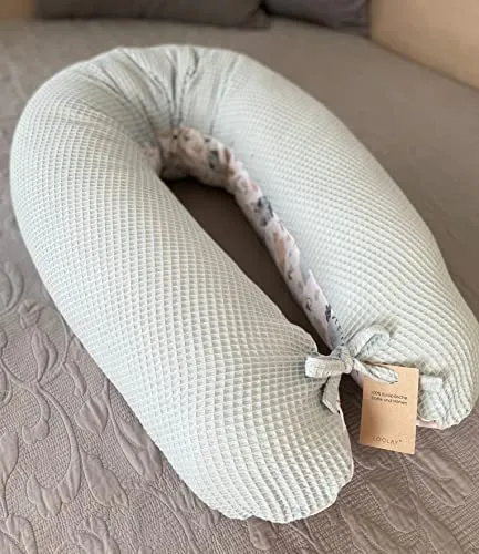 Loolay Stillkissen WAFFELPIQUE HASE von LOOLAY