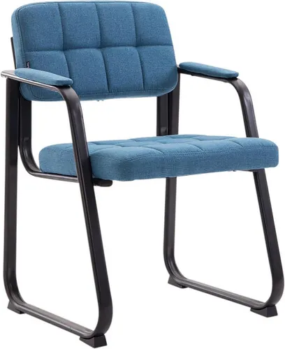 CLP Besucherstuhl Canada B Stoff blau in blau von CLP