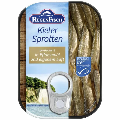 Rügenfisch Kieler Sprotten 106g Dose von Rügenfisch