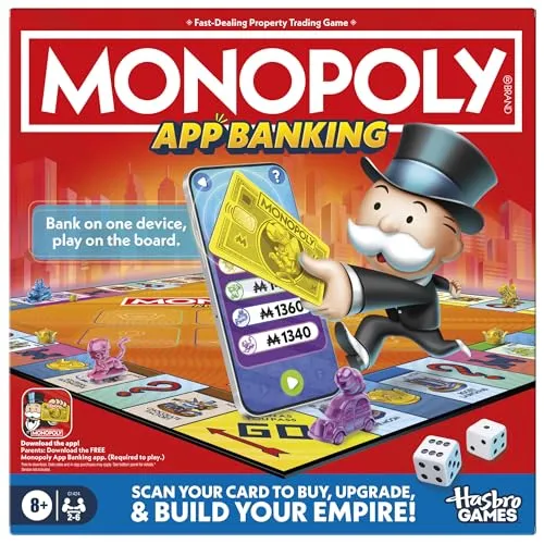 Monopoly App Banking Brettspiel - Englische Fassung