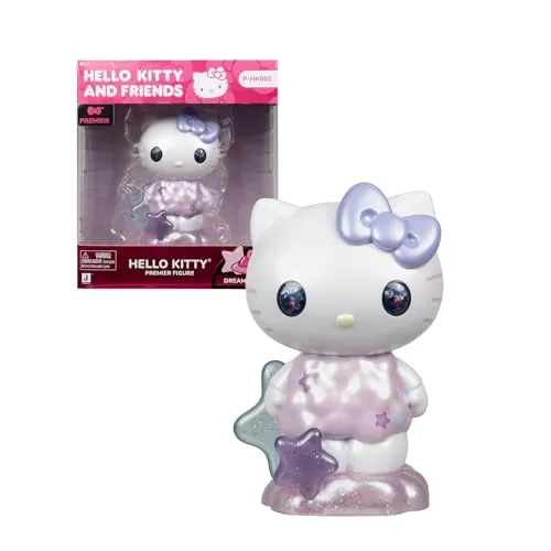 Hello Kitty Premier 10 cm Figur – Klassisches Sammelstück hochqualitative detaillierte Figur für Ausstellung oder Sammlung Fans und Sammler