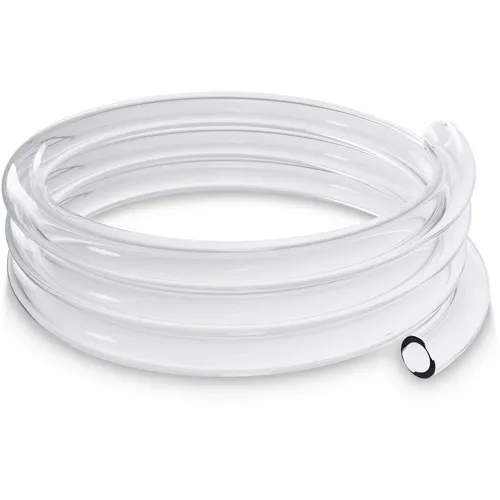 EK Water Blocks 3831109895962 - Transparent PVC-Schläuche für Wasserkühlung - Grafikkarten-Kühlung: Hochwertiger 10/13mm Soft Tube mit 3m Länge, ideal für beeindruckende UV-Effekte und einfache Installation.