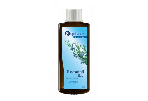 Spitzner Rosmarinöl Bad 190 Ml Gesundheitsfördernde Badezusatz Mit Ätherischem Öl