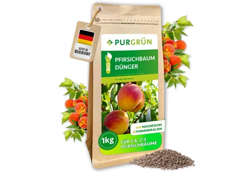 Purgrün Bio Pfirsichbaum Dünger 1 kg von Purgrün