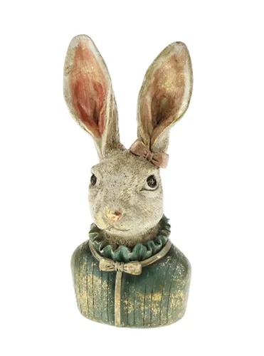 Werner Voss Hase Hasenkopf Dame Büste Statue von Werner Voss GmbH