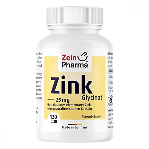 Zink Glycinat 25 mg Kapseln