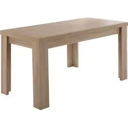 Kulissentisch >Monzi< (ausziehbar) in eiche sägerau - 110x78x60cm (BxHxT)