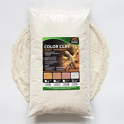 Terra Exotica Lehmpulver - weiß 5 kg