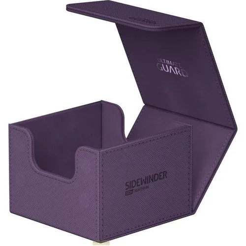 Ultimate Guard Sidewinder 133+ XenoSkin Monocolor Violet - Sammelkarten Zubehör, bietet Platz für bis zu 133 Karten und schützt sie optimal mit hochwertigem XenoSkin Material.