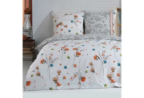 Produktbild Buymax Bettwäsche Adalia, 2-teiliges Set 155x220 cm aus 100% Baumwolle