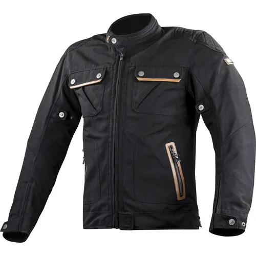 Herren Motorrad Jacke 4XL - LS2 Bullet Touring Vintage - Motorradjacke in 4XL, atmungsaktiv und wasserbeständig mit herausnehmbaren Protektoren für optimalen Schutz und Komfort beim Fahren.