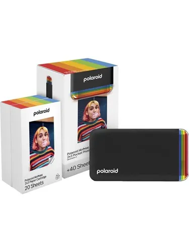 Polaroid HI-PRINT GEN 2 E-BOX BLACK Fotodrucker in schwarz von Polaroid
