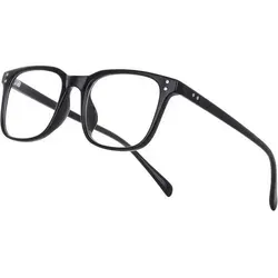 Blaulichtfilter Brille Herren Damen UV Gaming Glasses Oc092 - Brillen für den Schutz vor blauem Licht - Reduziert Augenermüdung und Kopfschmerzen, ideal für Bildschirmarbeit und Gaming. Stilvolles Design für komfortablen täglichen Gebrauch.
