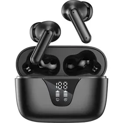 INF Kabellose Kopfhörer Schwarz - Schwarz
