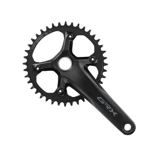 SHIMANO GRX FC-RX610-1 Kurbelgarnitur 170mm 40Z - Kurbeln & Kurbelgarnituren, ideal für Gravelbikes mit hochwertiger Verarbeitung und optimaler Kraftübertragung auf unebenem Gelände.