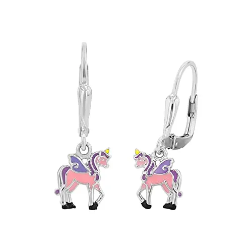 Prinzessin Lillifee Ohrhänger 925 Sterling Silber in lila von Prinzessin Lillifee