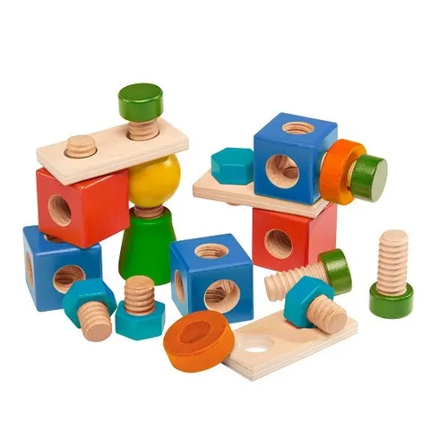 Walter 65079 Motorikspiel - Schrauben-Mix