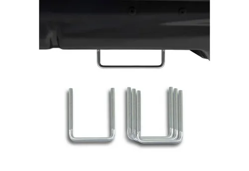 OMAC Dachträger Menabo U-Befestigung Satz U-Bügel 80MM in silber von OMAC