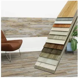 Hexim Vinylboden, Vinyldielen 0,97m2 selbstklebend PVC Wandverkleidung Bodenbelag Holzoptik 91x15cm Paneele für Wand & Boden Holzdielen grau/braun (7 Dielen Aged Walnut - 3401-10)