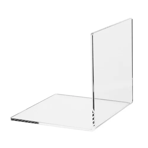 Stück Buchstütze / Buchständer / Buchaufsteller 150x150x150m aus Acrylglas 2