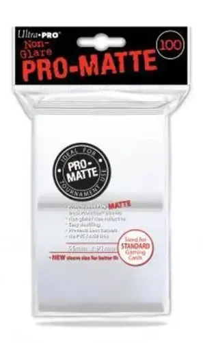 White Pro-Matte Sleeves (100) | Ultra Pro Neu | EAN 74427845131
