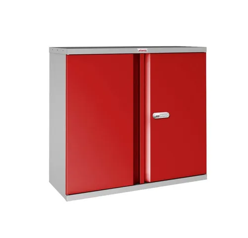 Phoenix Tresor SC1010GRE 2-türiger Stationärschrank mit Elektronikschloss Rot - Der Phoenix SC1010GRE bietet sicheren Stauraum für Dokumente und Werkzeuge in anspruchsvollen Arbeitsumgebungen. Mit stabiler Stahlkonstruktion und individuellem elektronischem Schloss ist er ideal für Büros.