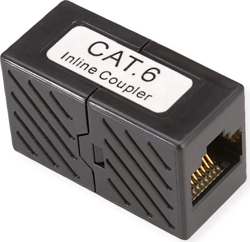 ROLINE RJ-45 Kupplung ungeschirmt, Kat.6 - 25er Pack - Patchpanel / Patchfeld - Hochwertige ungeschirmte RJ-45 Kupplungen der Kategorie 6 für zuverlässige Netzwerkverbindungen, ideal für professionelle Anwendungen.