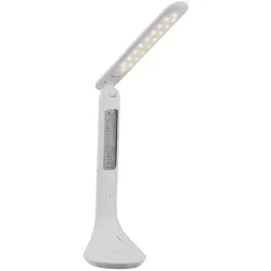 LED Tischlampe mit Touch-Dimmer und Uhr