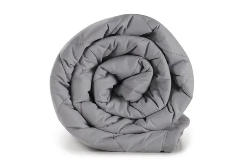 Blumtal Gewichtsdecke 135x200 - Therapeutische Decke mit Glasperlenfüllung - Allergiker Bettdecken, ideal für entspannenden Schlaf dank 4 Gewichtsklassen und waschmaschinengeeignet aus 100% Baumwolle.