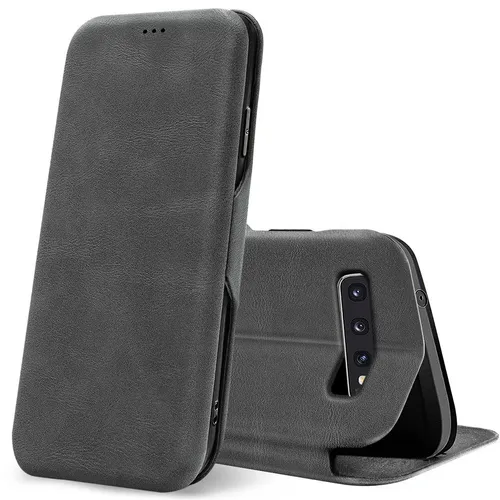 Für Samsung Galaxy S10 Style Handy Hülle Schutz Tasche Flip Case Klapphülle