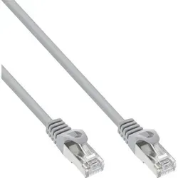InLine Patch-Kabel 2 m - RJ-45 (M) zu RJ-45 (M) - Ethernetkabel (RJ-45/8P8C) - Hochwertiges SF/UTP Kabel für schnelle und stabile Netzwerkverbindungen, ideal für Büros und Home Office.