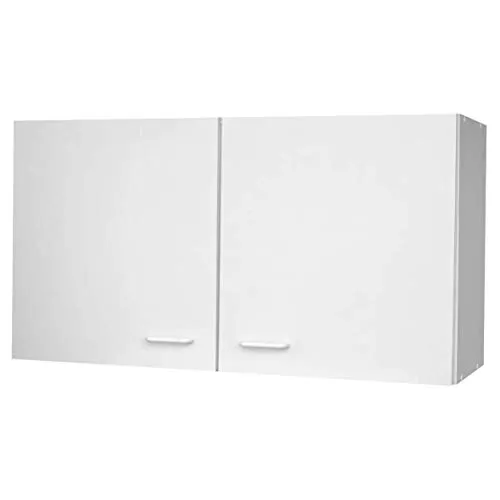 Küchenoberschrank mit 2 Türen, 530 x 1000 mm, weiß