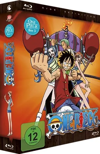 One Piece - TV-Serie - Box 33 (Episoden 952-975) Blu-Ray - Anime-Fernsehserie, Staffel 20 mit spannenden Episoden, ideal für Fans von One Piece. FSK 12, in Deutsch und Japanisch, neu und originalverpackt.