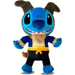 Simba Dickie Disney Beast Stitch Plüschfigur 25cm - Kuscheltiere: Bezaubernde 25 cm große Plüschfigur, die das ikonische Design von Stitch mit einem entzückenden Beast-Kostüm vereint – perfekt zum Kuscheln und Spielen!