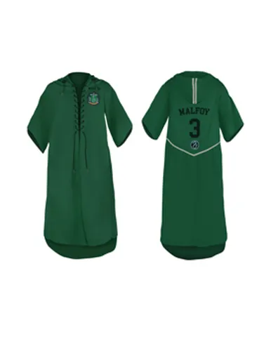 Cinereplicas Harry Potter Personalisierbares Quidditch-Gewand Slytherin Größe S HPE5601-SQS