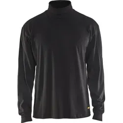 Blakläder Rollkragenpullover XL, schwarz - Arbeitshemden & -shirts, aus 100% Baumwolle für hohen Tragekomfort und optimale Taillenformung.