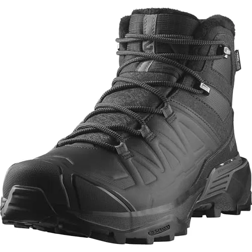 Salomon Herren X Ultra Snowpilot Waterproof Hiking Shoe 46 EU - Wanderschuhe mit optimaler Stabilität und Grip für winterliche Bedingungen. Wasserdicht und isoliert, ideal für schneebedeckte Trails.
